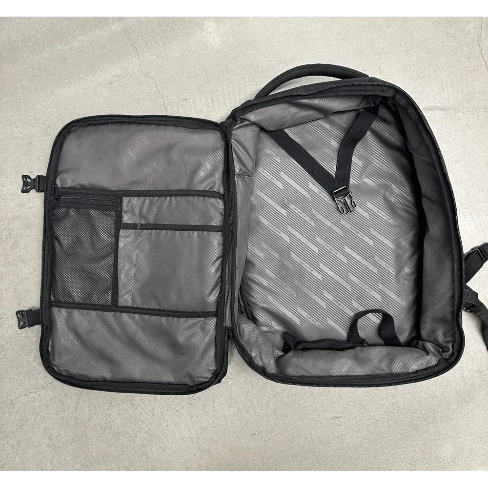 Samsonite Sintra 15.6 Laptop Travel Backpack Black Carry On Clamshell Bag